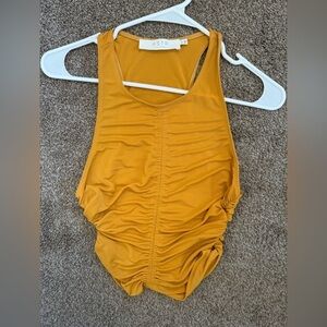 NWOT ASTR The Label Ruched Tank Medium